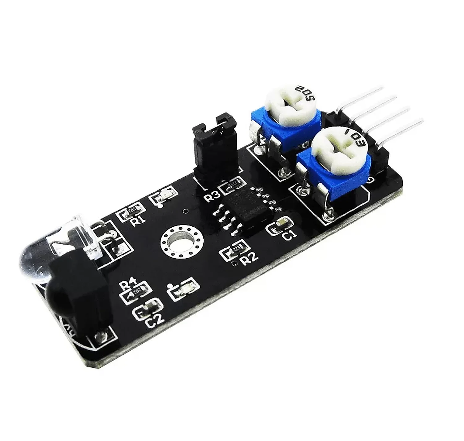 [DAR-02-D20] Module capteur d'évitement d'obstacles IR 4Pin KY-032