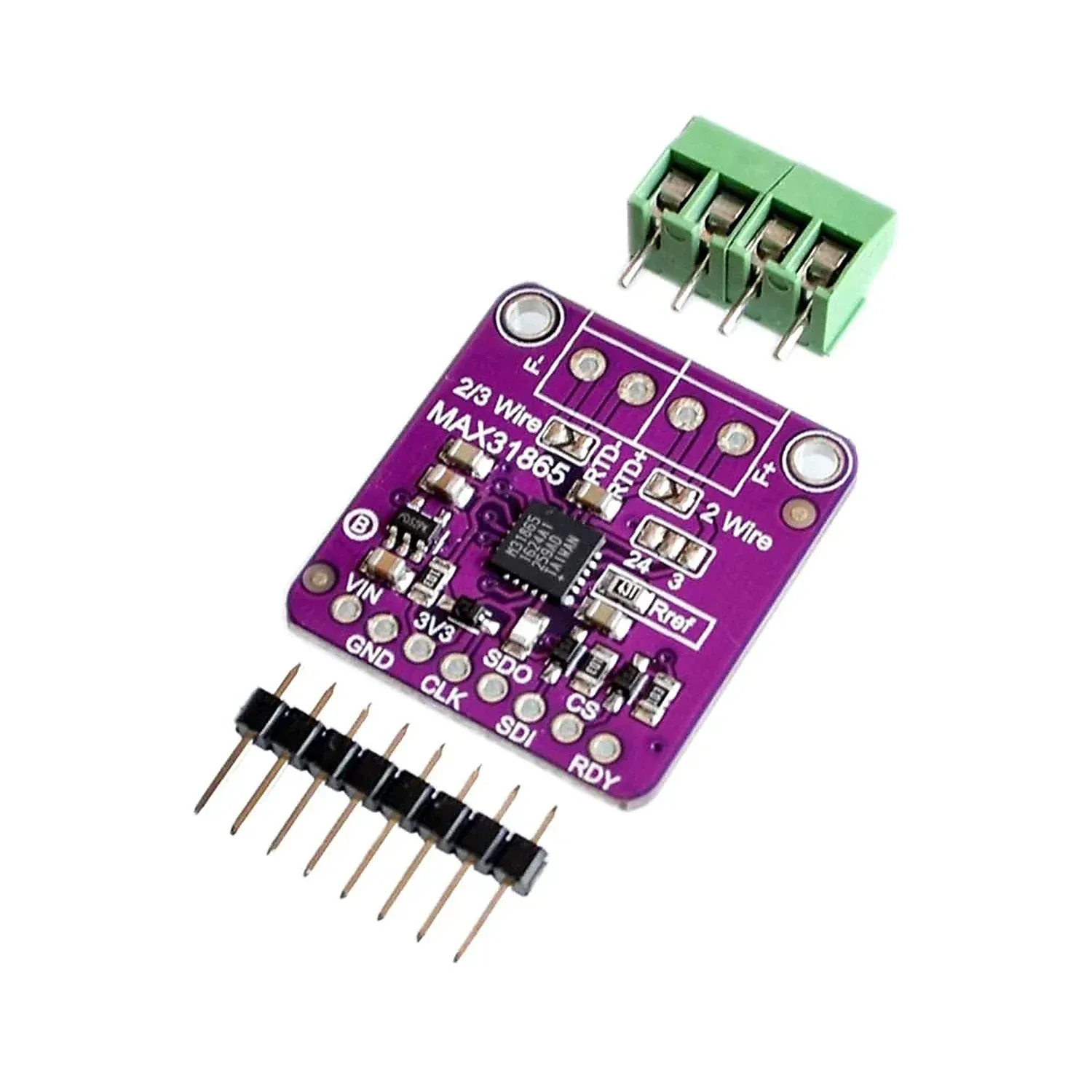 [DAR-02-T50] Module de détecteur de température MAX31865 PT100-PT1000