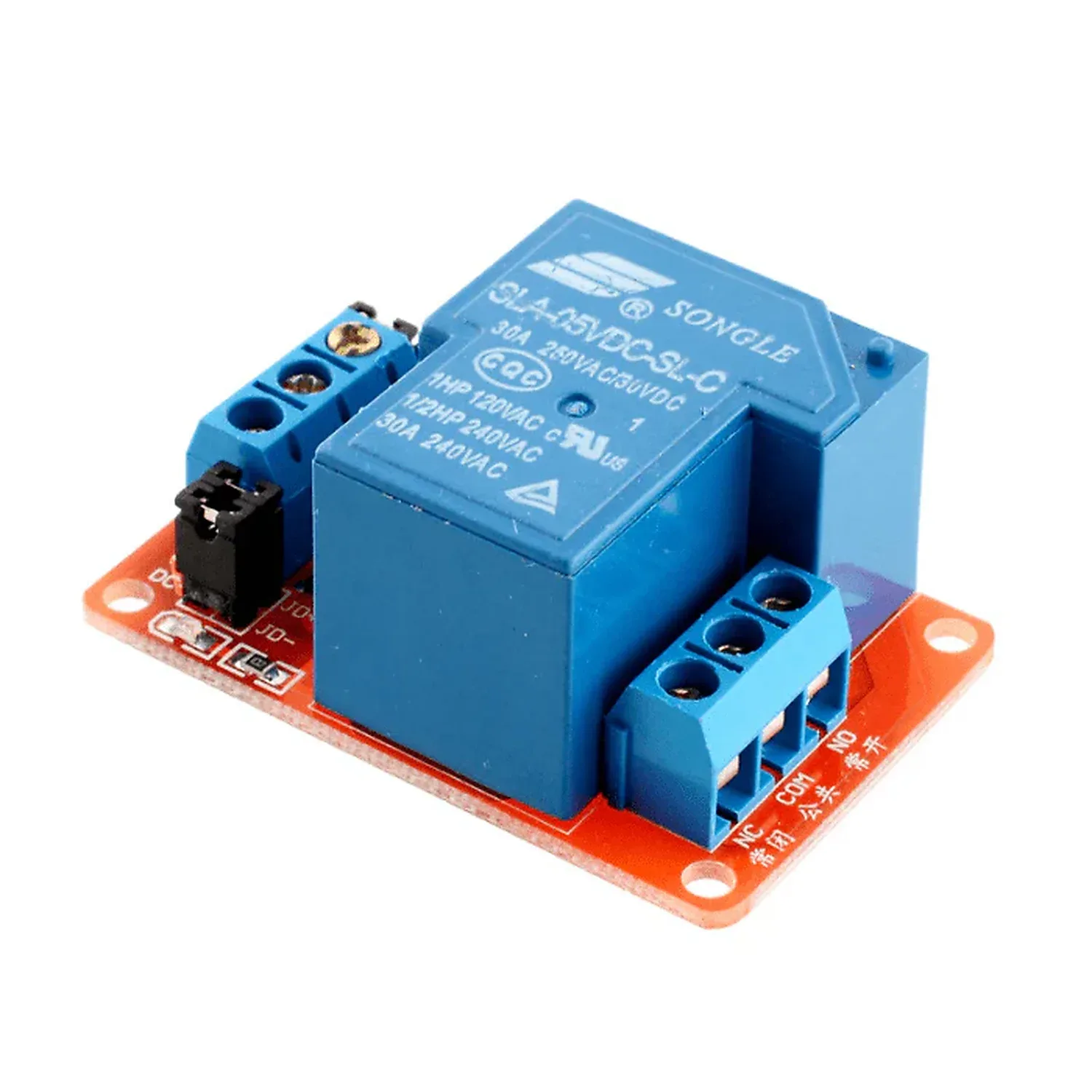 [DAR-02-R02] Module Relais 1 CH 5V 30A
