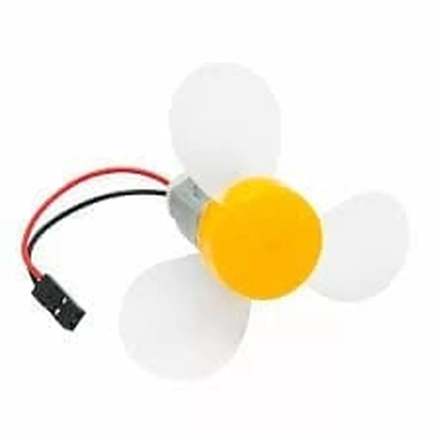 [DRO-01-A26] Hélice jaune à trois feuilles pour moteur 3V