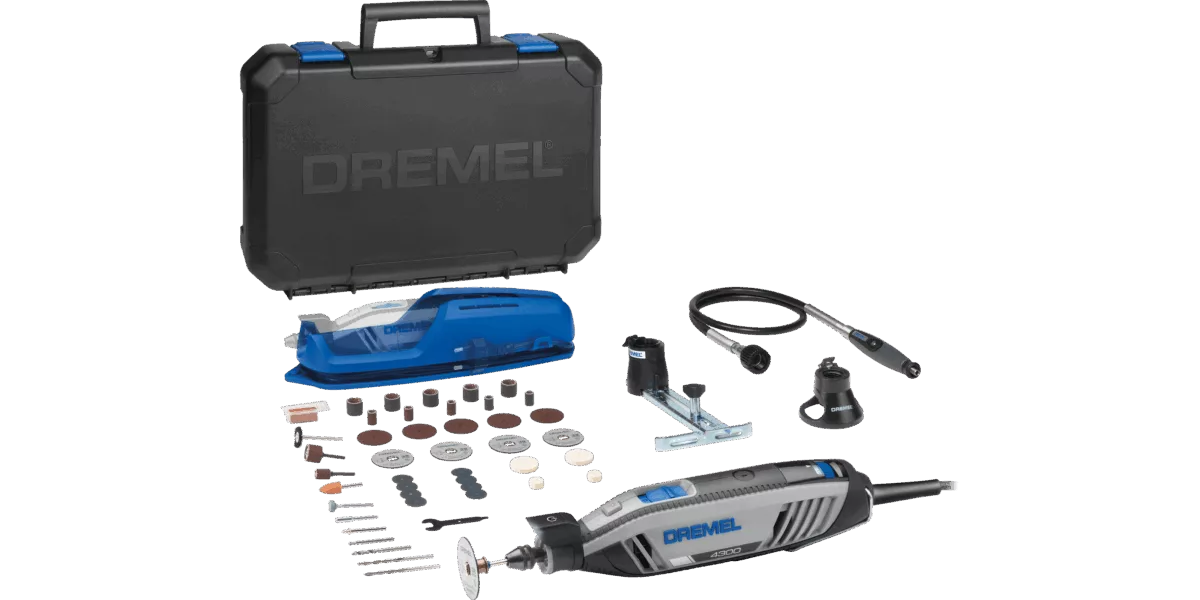 [DEA-01-A122] Perceuse multifonction DREMEL 4300, outil de précision pour bricolage