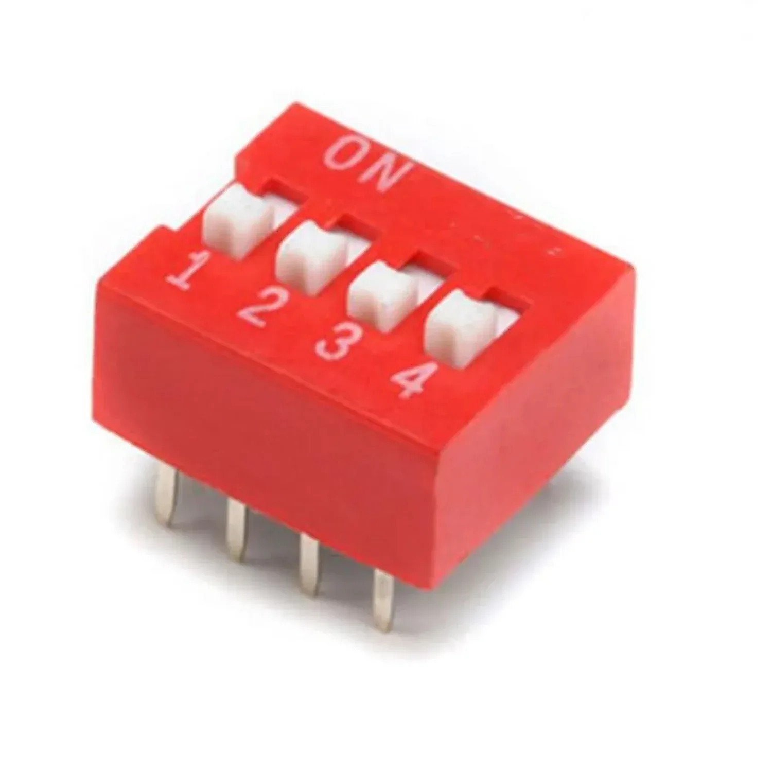 [DCD-01-C33] Interrupteur DIP Switch 4Pin 2,54 mm