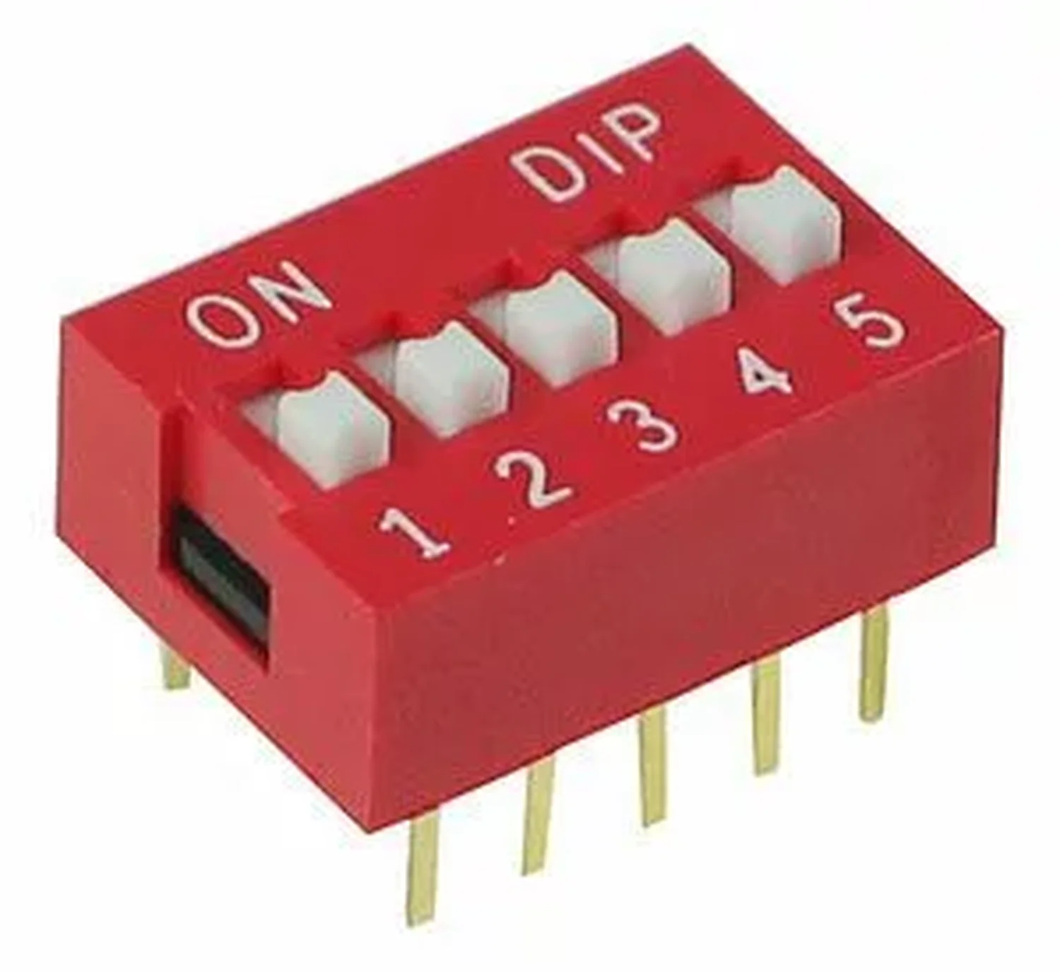 [DCD-01-C34] Interrupteur DIP Switch 5Pin 2,54 mm