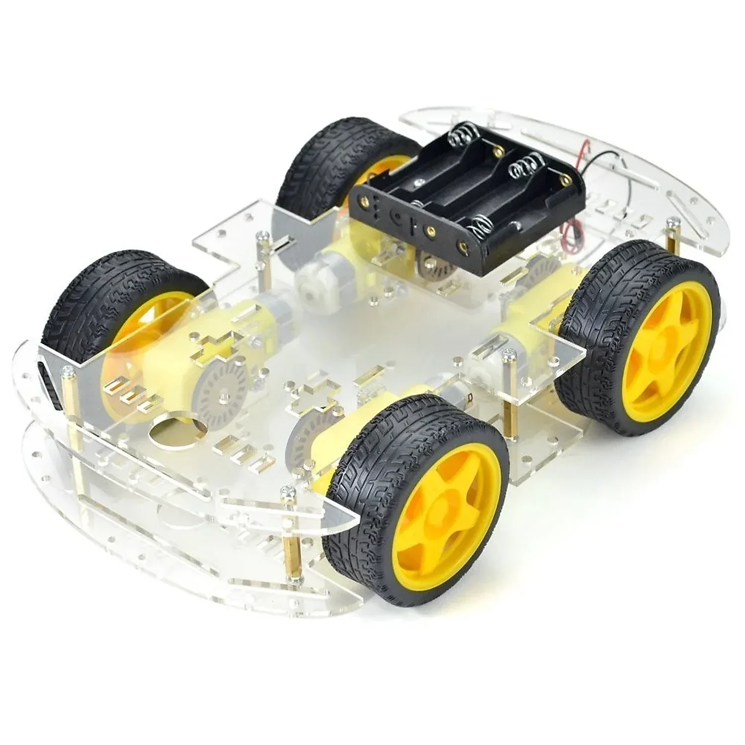 [DRO-01-A02] Kit chassis Robot à 4 roues 4WD