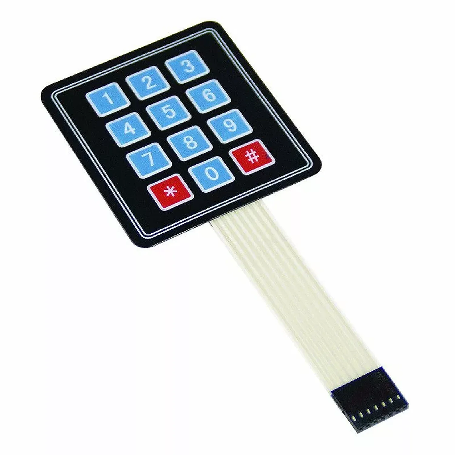 [DCD-03-A50] Clavier souple 12 boutons