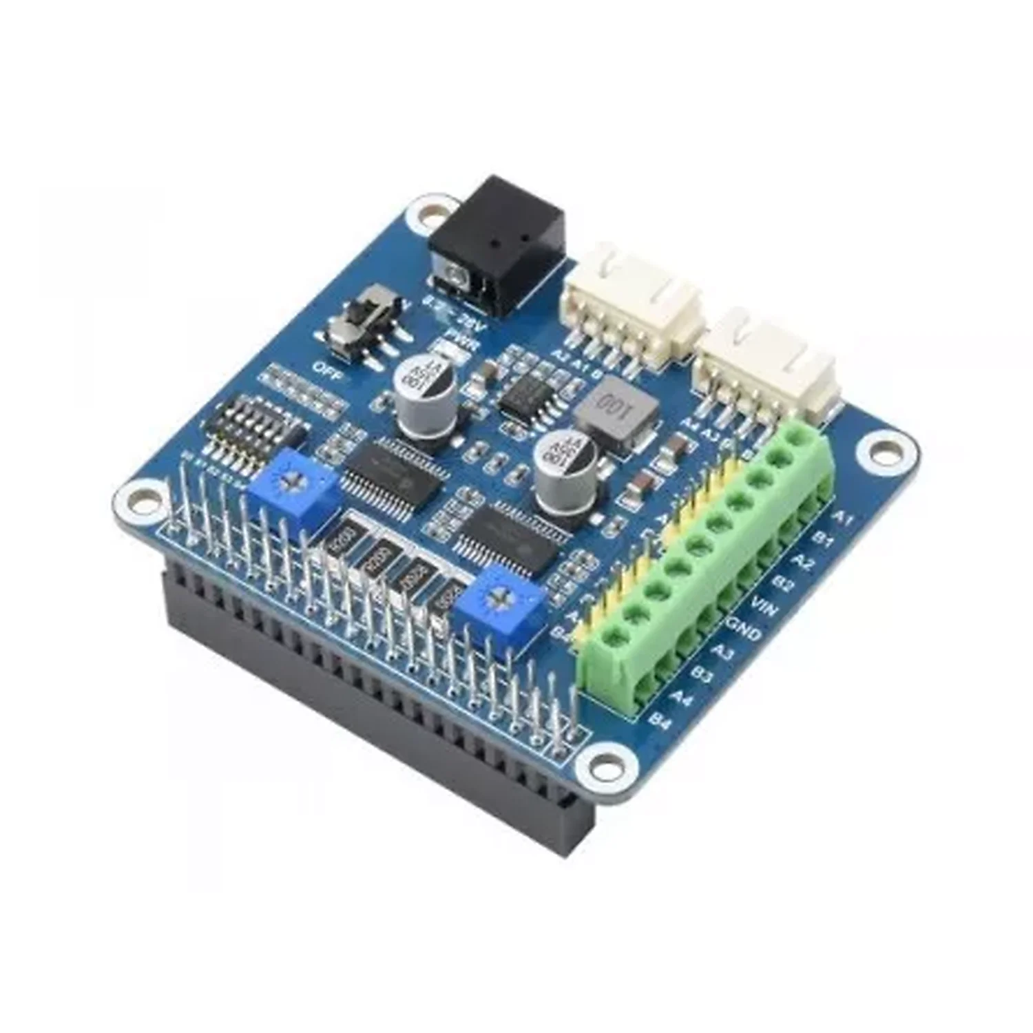 [DRS-01-A21] Module Shield  HAT V2.0 Moteur pas à pas pour Raspberry Pi Zero/3B+/4B