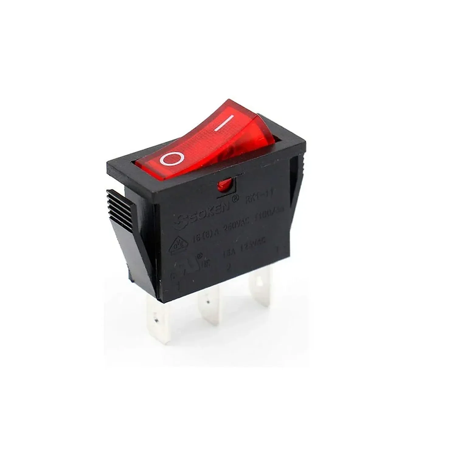 [DCD-01-C23] interrupteur 3Pin KCD3-101N 16a 220V ON/OFF