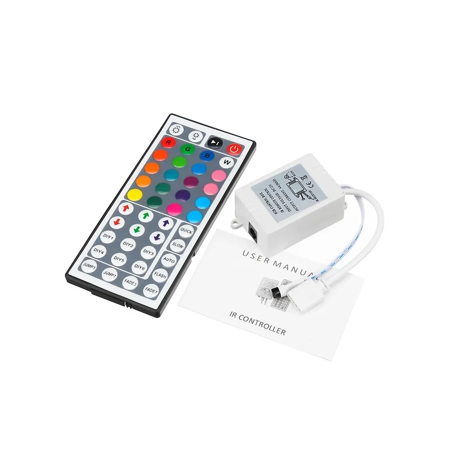 [DCD-01-B60] Télécommande 44 clés avec Driver pour ruban Led