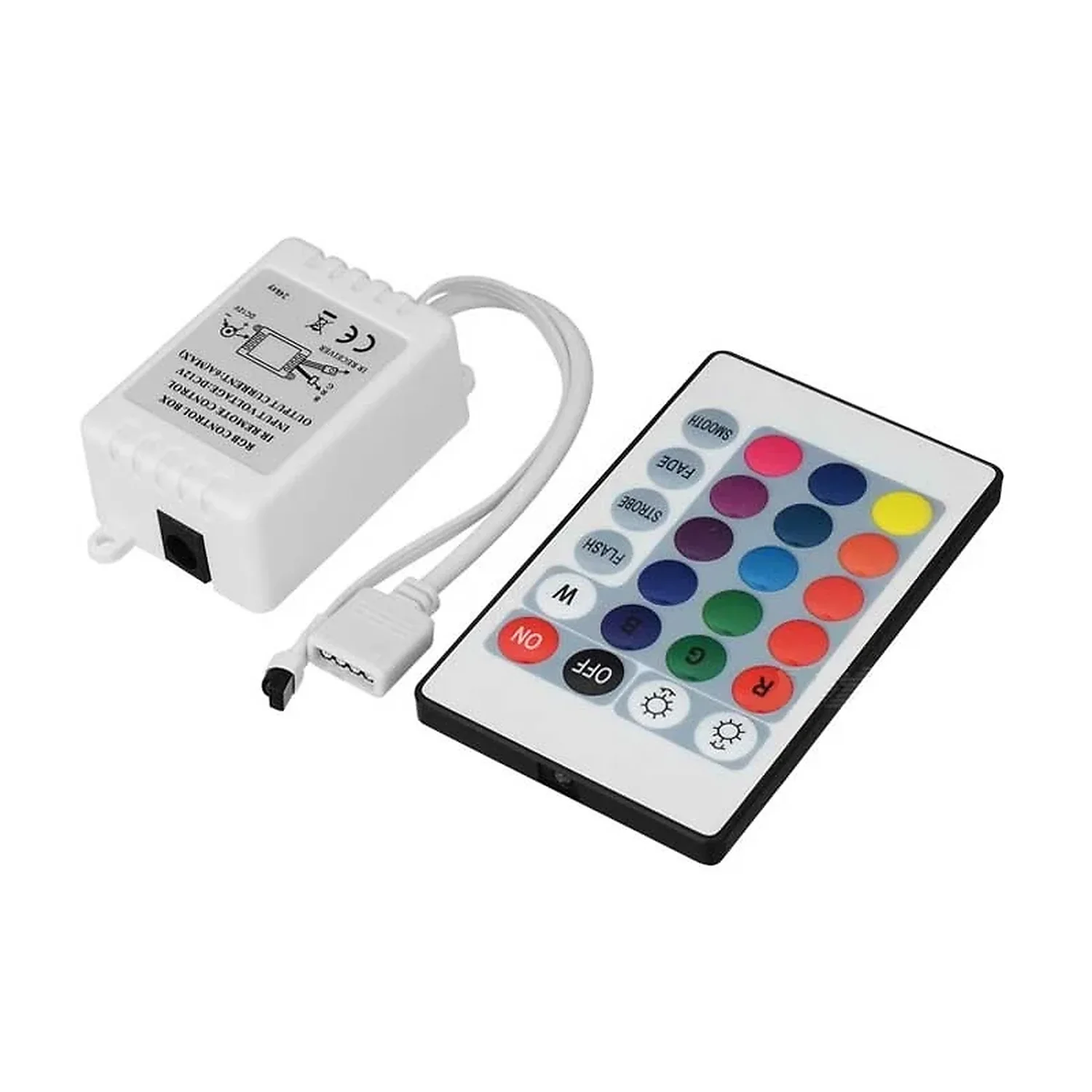 [DCD-01-B65] Télécommande 24 clés avec Driver pour ruban Led