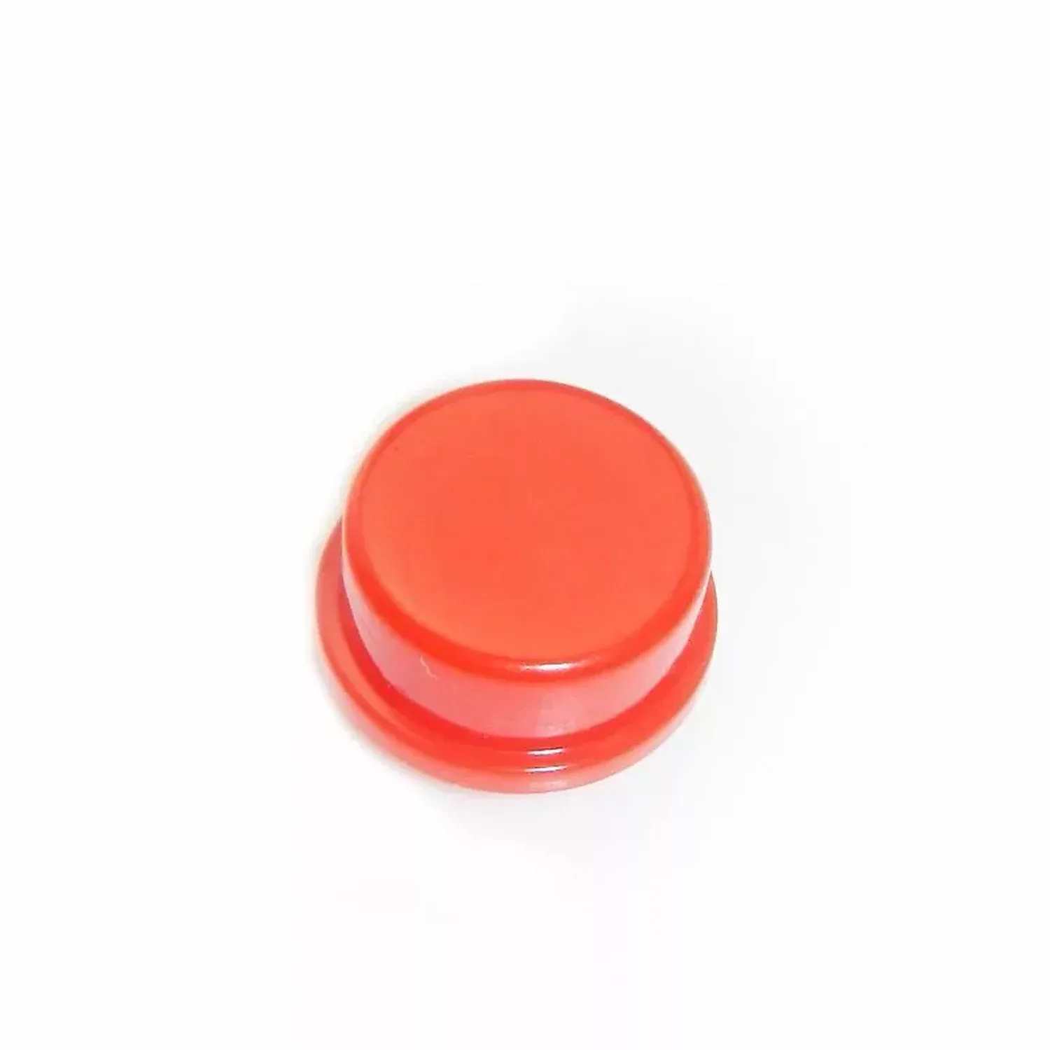 [DCD-01-C06] bouton rouge pour bouton poussoir Noir 12x12x7mm