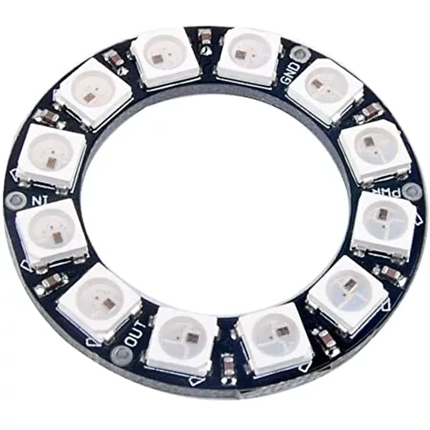 [DCD-01-B06] Carte Rond 12 x LED SMD RVB 5050 - 12 bits WS2812