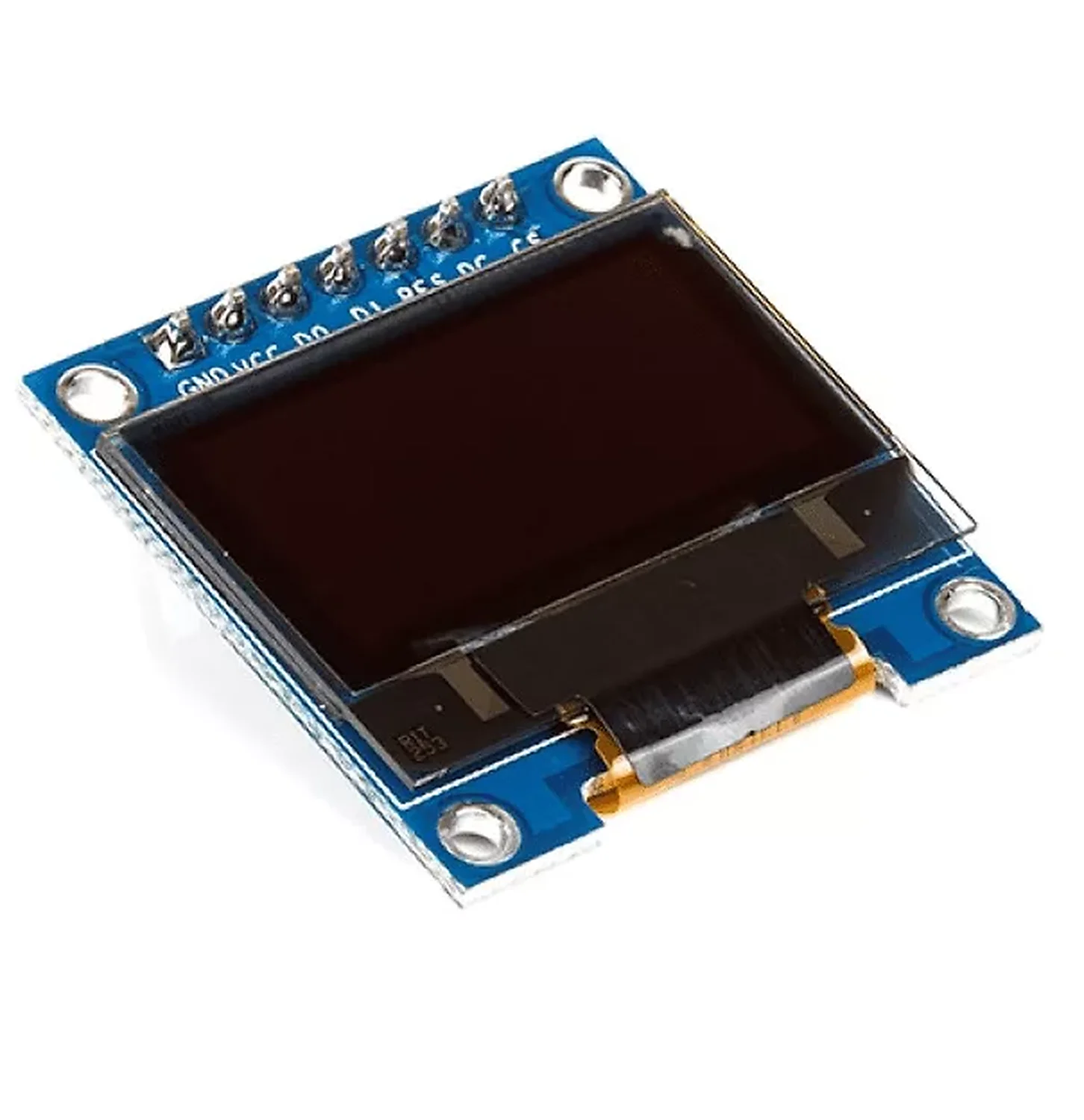 [DAR-02-L14] Ecran OLED Blanche 0,96" + SPI  7PIN ( Avec VCC GND)