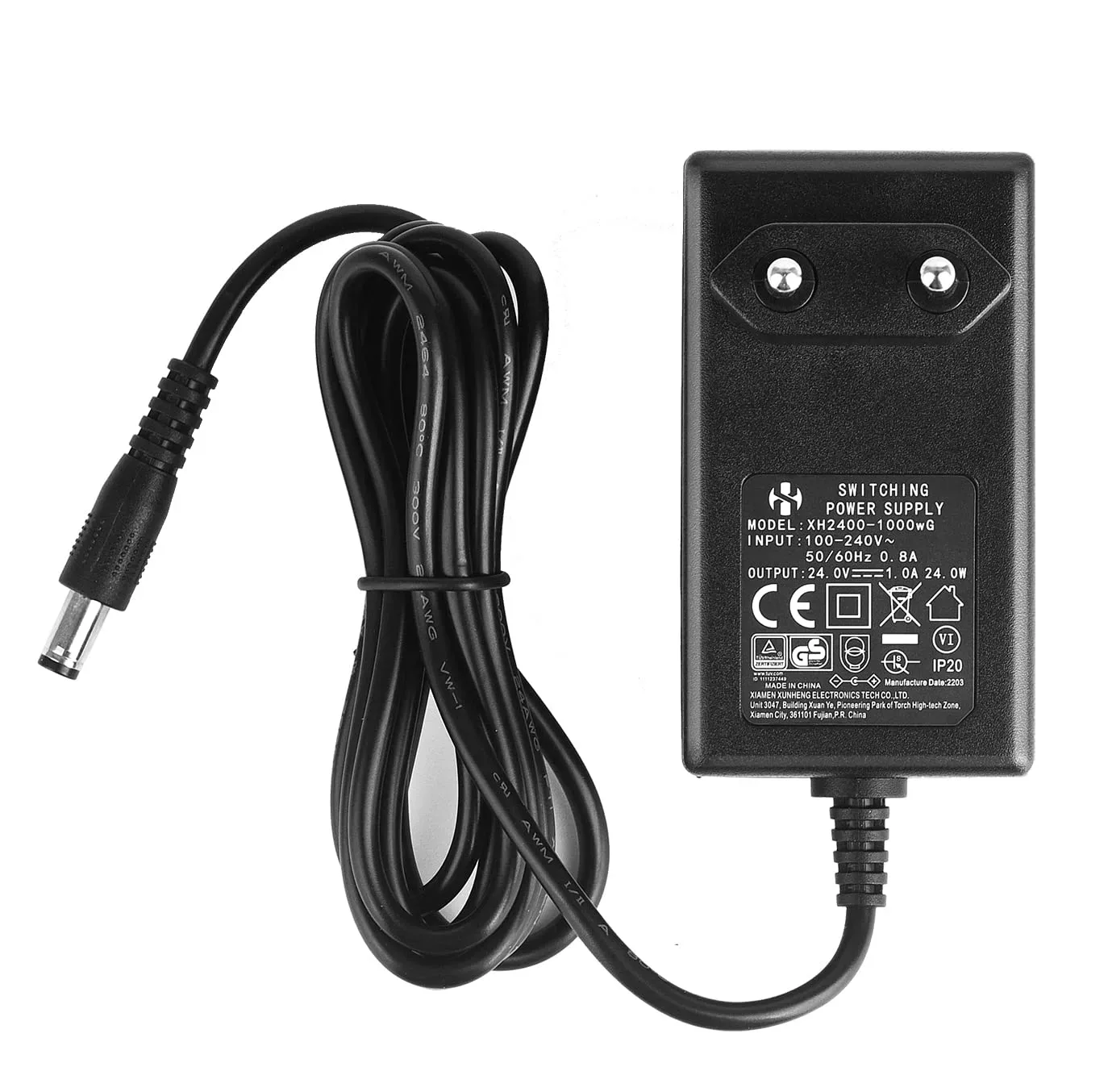 [DAR-02-S122] Adaptateur alimentation AC/DC 24V 1A pour humidificateur