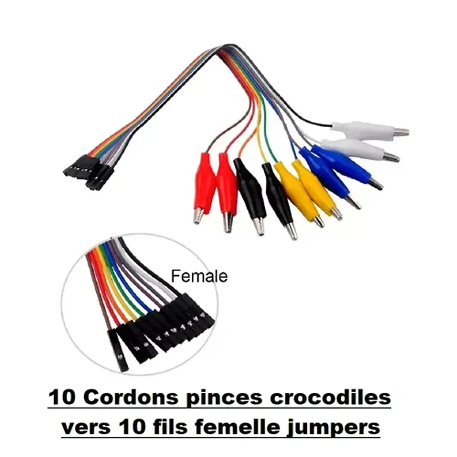 [DAR-02-F11] 30 Fils Flexibles pour plaque d'essai