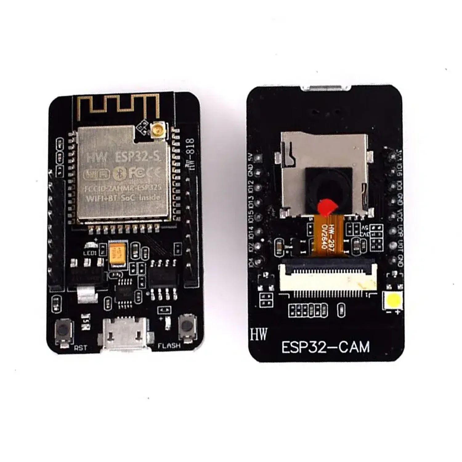 [DAR-01-B58] Module ESP32-CAM-CH340 WiFi + Bluetooth Port série ESP32 avec caméra OV2640