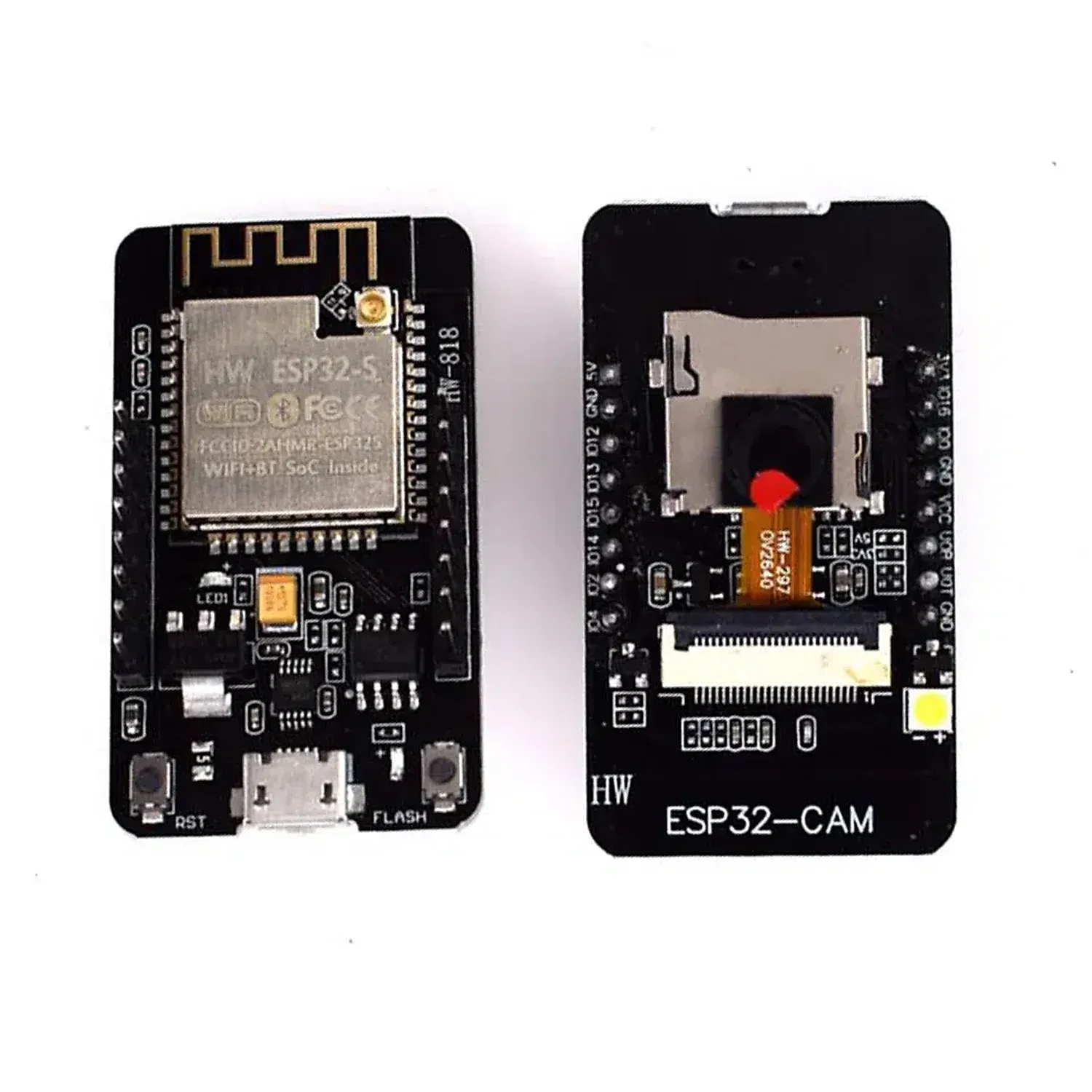 [DAR-01-B58] Module ESP32-CAM-CH340 WiFi + Bluetooth Port série ESP32 avec caméra OV2640