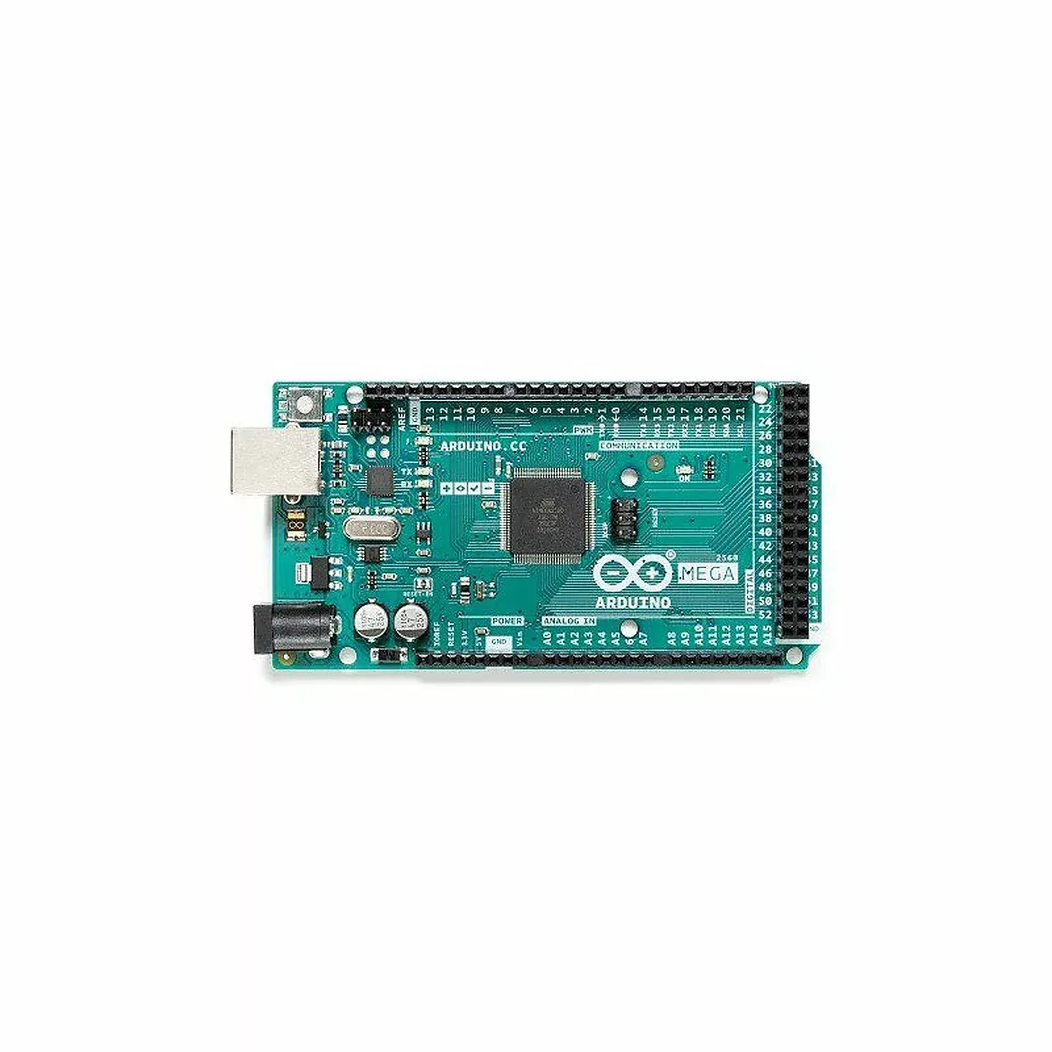 [DAR-01-A04] Carte Arduino Mega 2560 Version Officielle avec support Plexiglass
