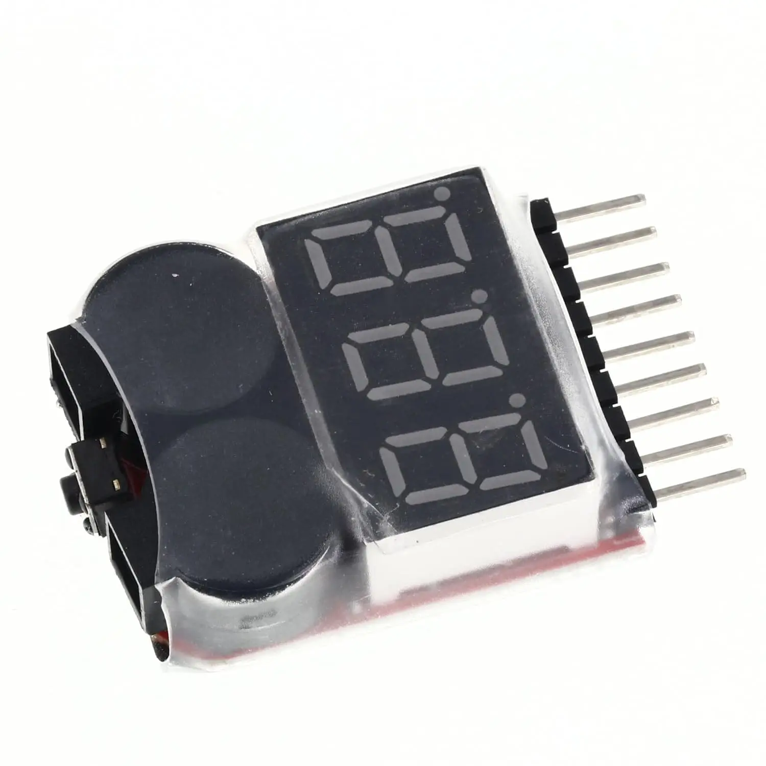 [DRO-02-A08] Testeur de tension de batterie Lipo 1-8S avec alarme sonore BT