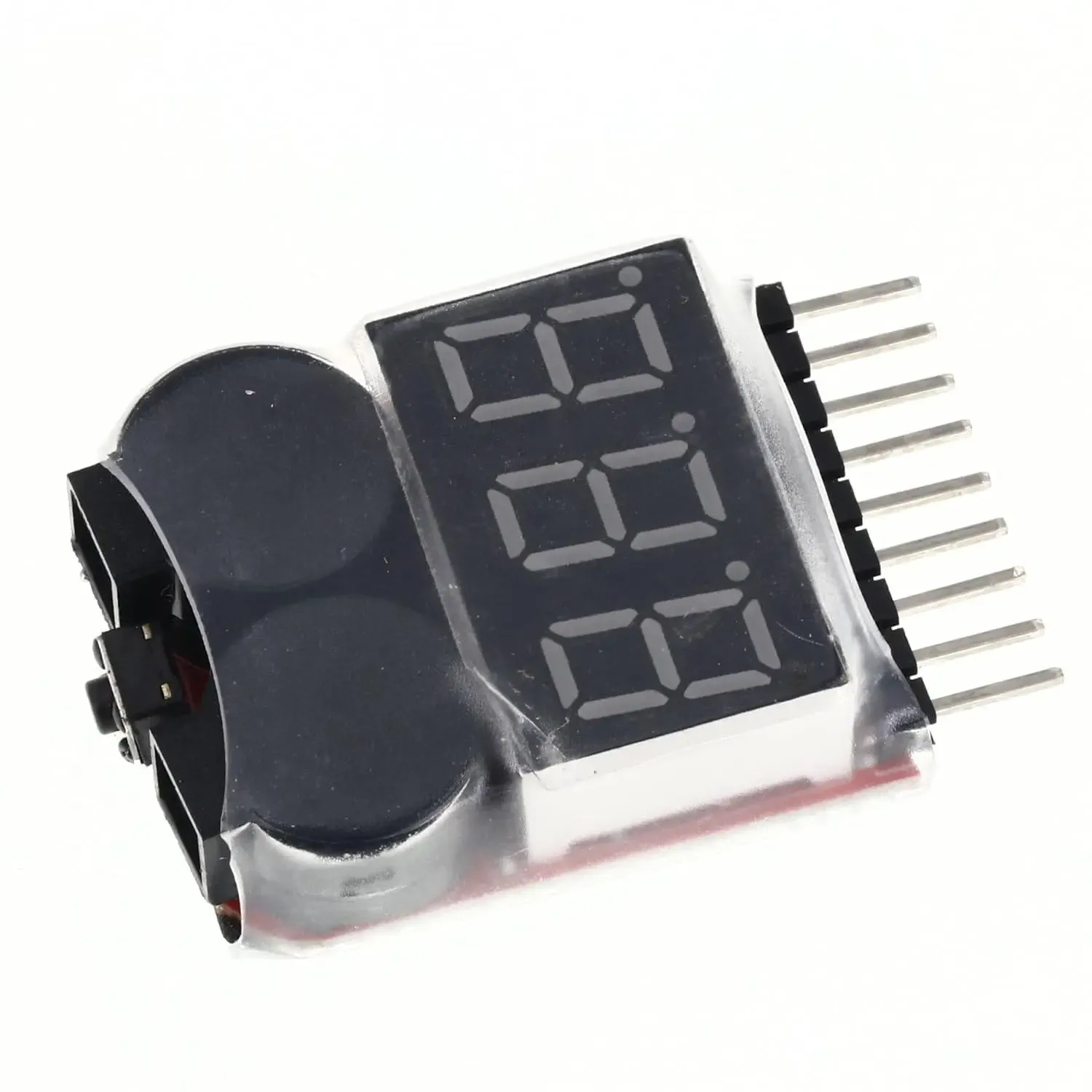[DRO-02-A08] Testeur de tension de batterie Lipo 1-8S avec alarme sonore BT