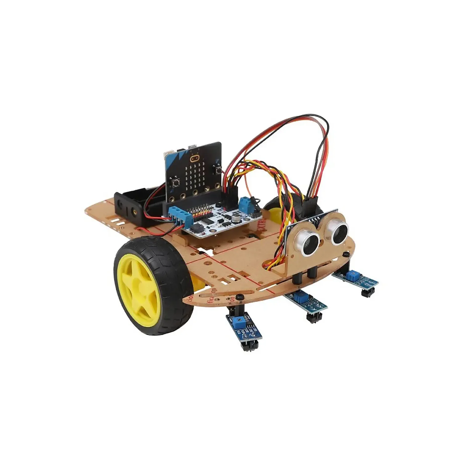 [DRE-001-0R04] Kit Robot Microbit 2wd Renardo