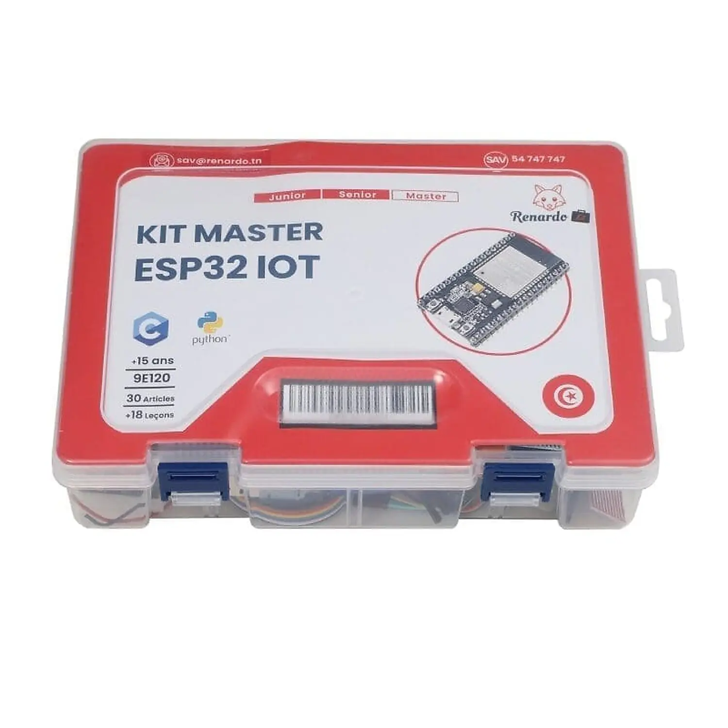 [DRE-001-0A21] Kit Master ESP32 IOT Renardo