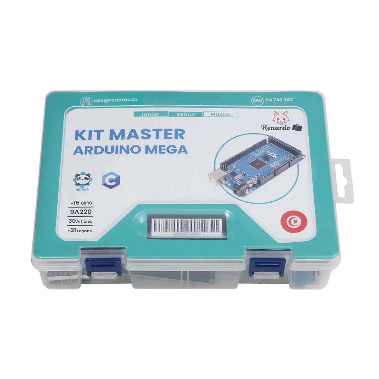 [DRE-001-0A10] Kit master Arduino mega Renardo