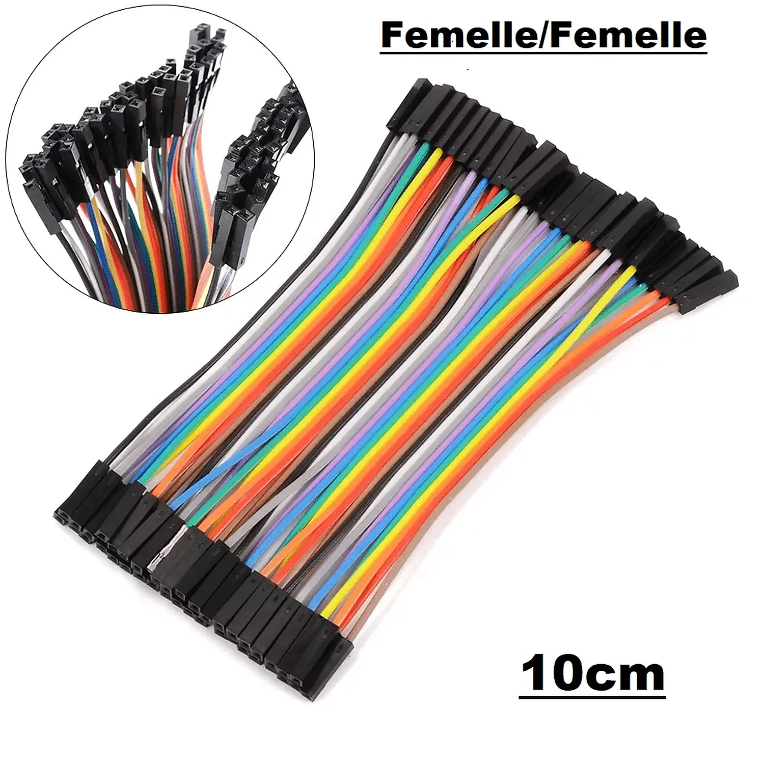 [DAR-02-F01] Fil jumper Femelle/Femelle 10 cm