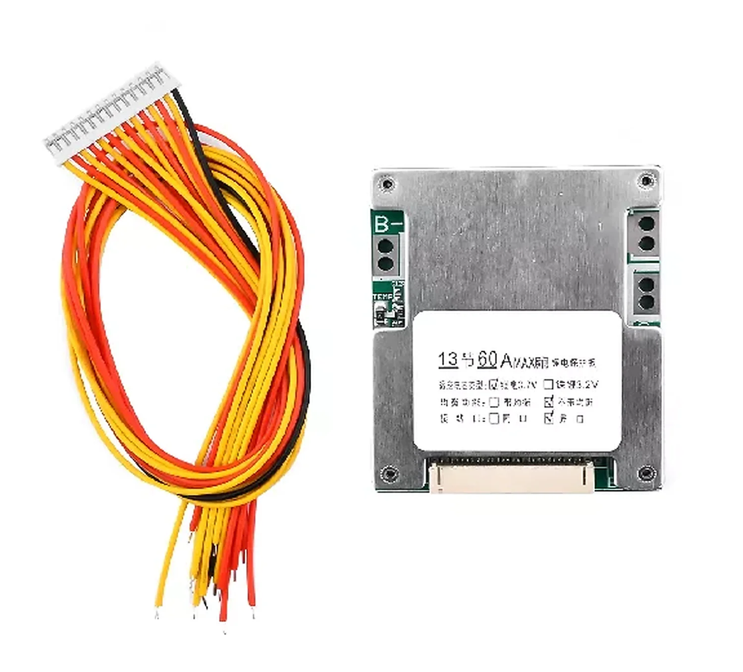 [DAR-02-A175] Carte de protection BMS 13S 60A 48V avec cable pour E-BIKE