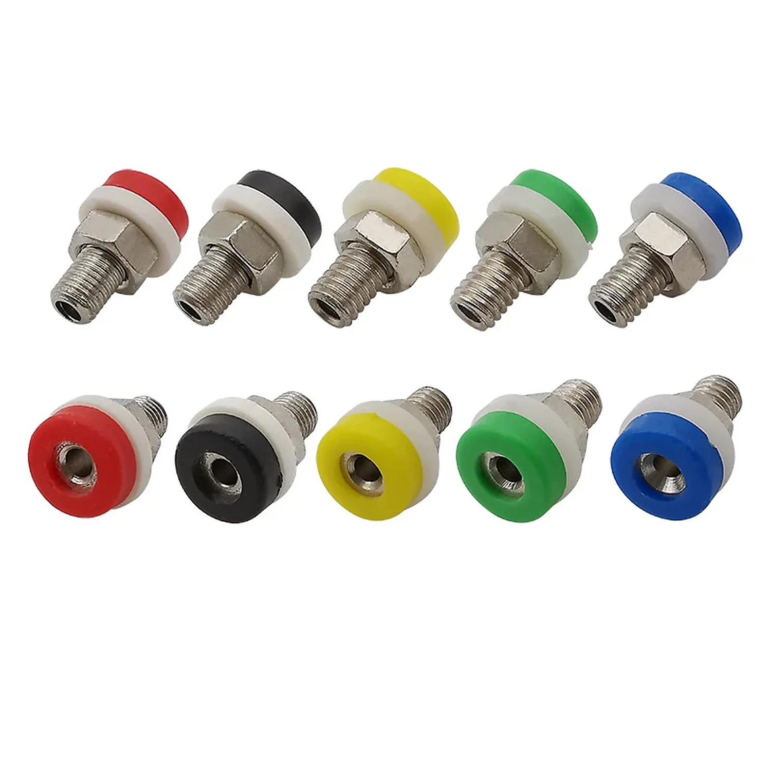[DCD-01-F69] Connecteur Femelle de fiche banane 2 mm jaune