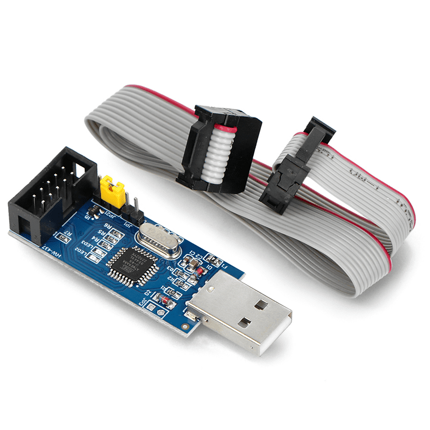 [DAR-01-A31] Programmeur de microcontrôleur + câble USB ISP ATMEL 51 AVR - Module