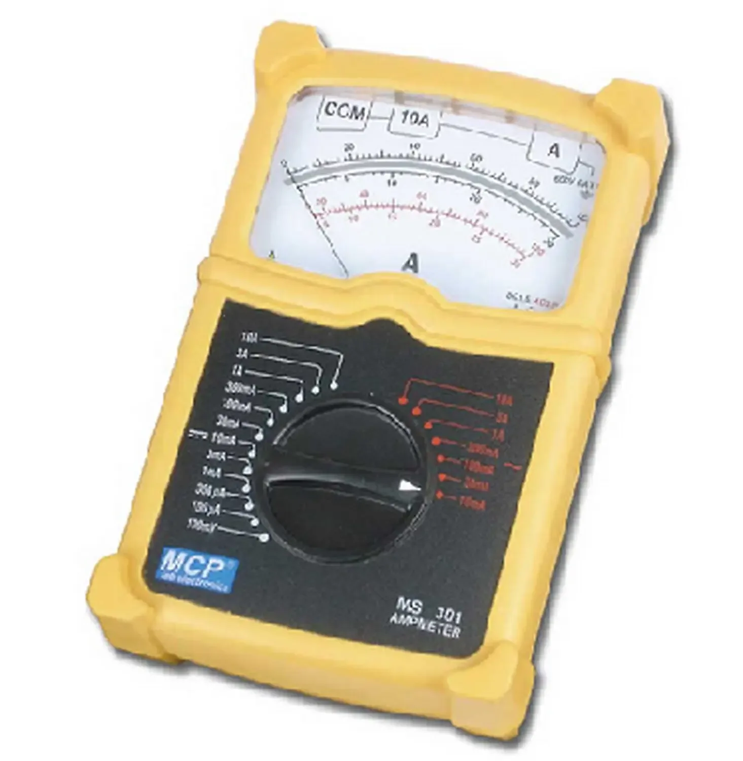 [MCP-01-A02] Amperemètre Analogique MS-301, Précision Pro pour Mesures Fiables