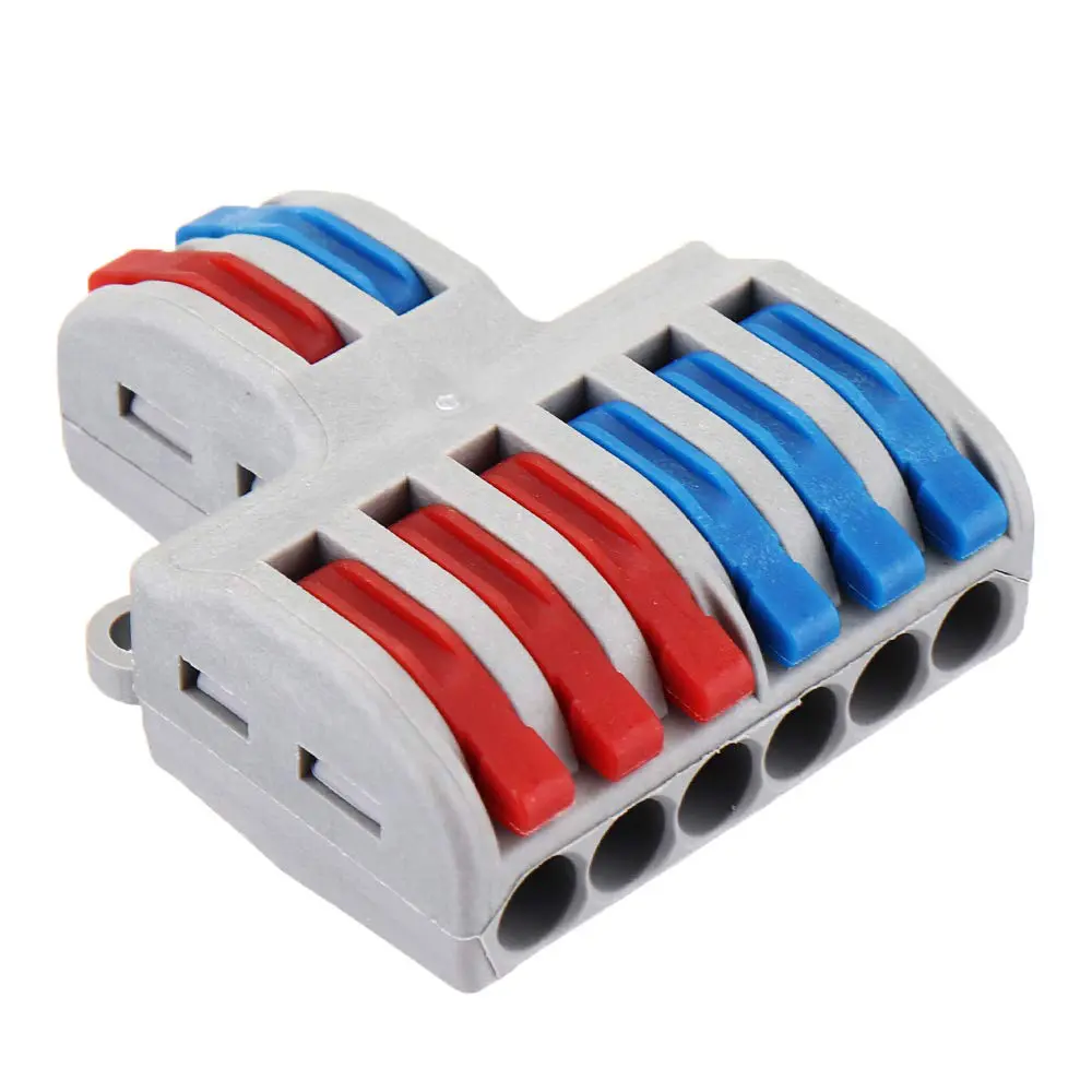 [DCD-01-F132] Connecteur rapide a levier 2 entrées 6 sorties SPL-62