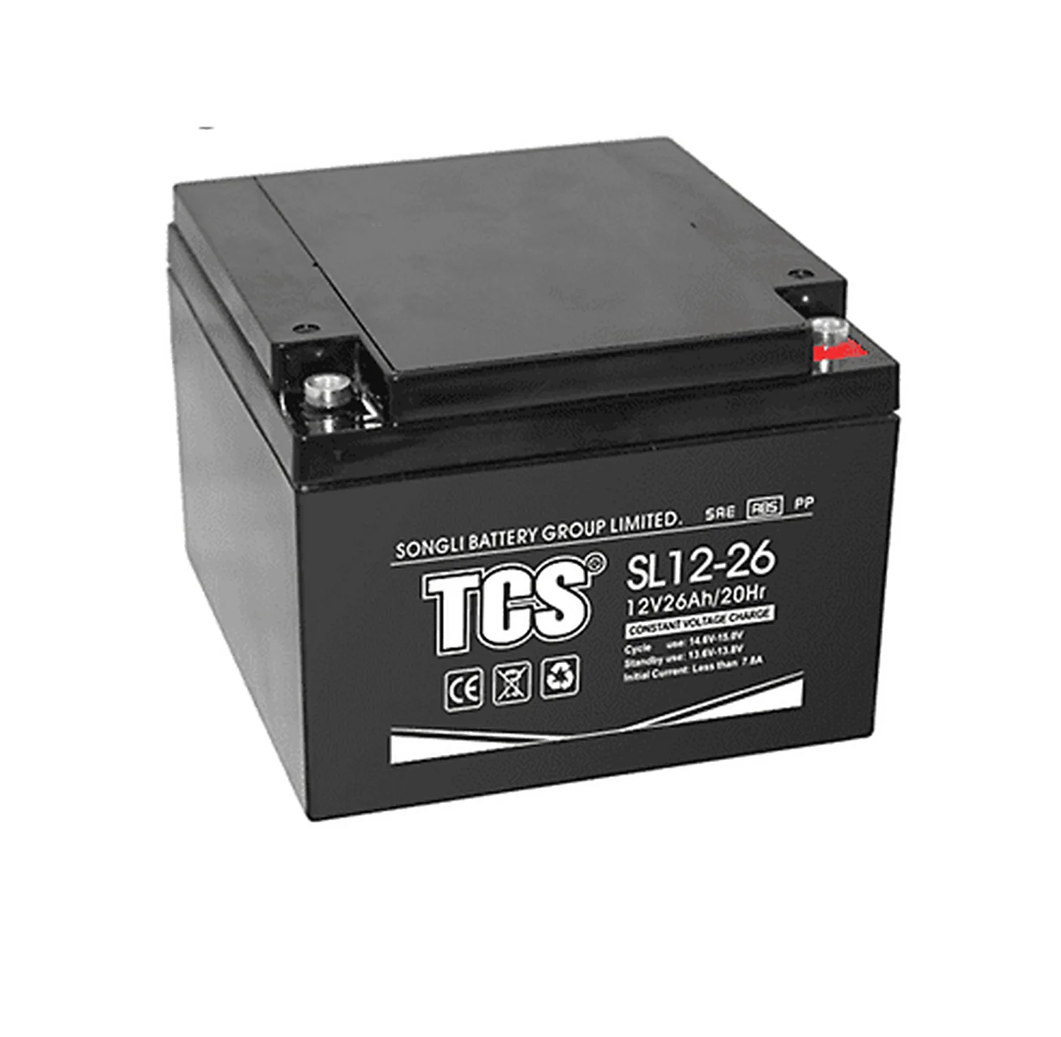 [DAR-03-S70] Batterie rechargeable 12V 26AH TCS 175*166*125