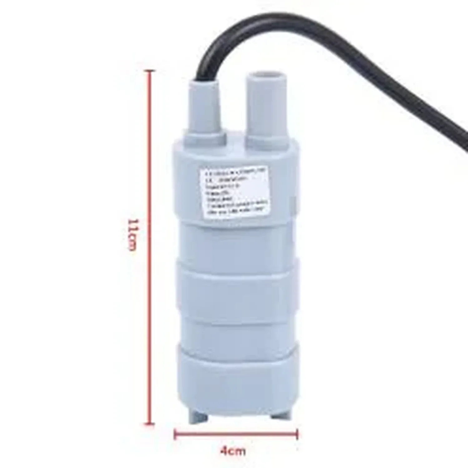 [DAR-02-W45] Pompe immergée 600L/H DC6-12V 17W pour projets électroniques - Module
