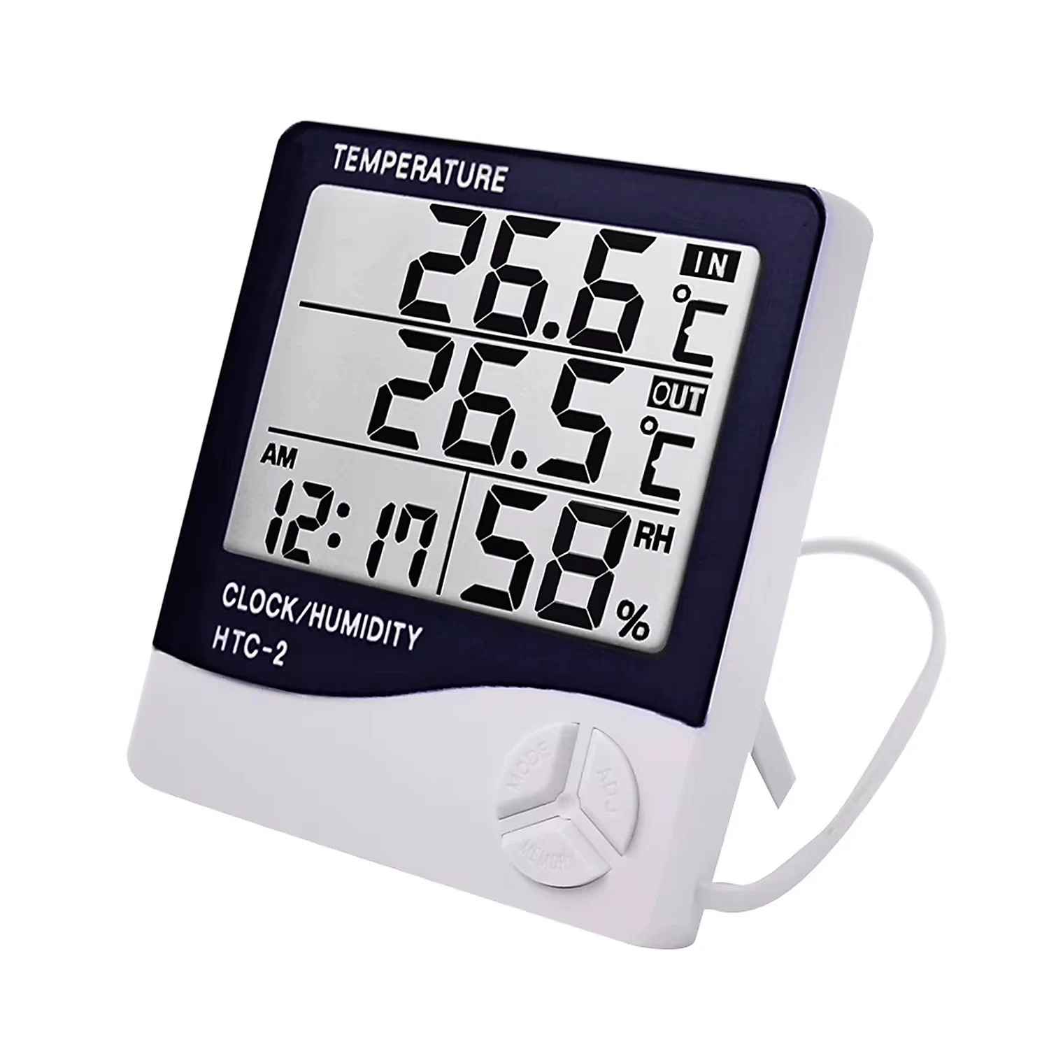 [DAR-02-T64] Thermomètre et hygromètre numérique HTC-2