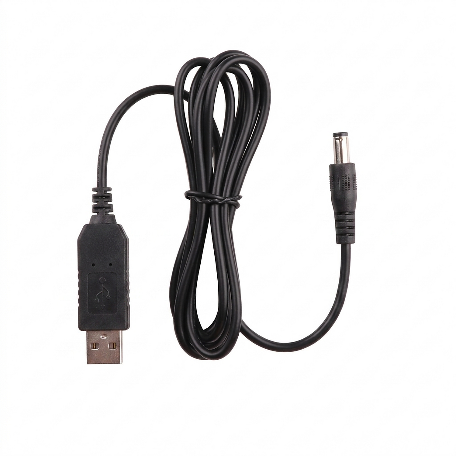 [DAR-02-S13] Câble adaptateur USB 5V 2A vers 12V 1A 1 Metre DC 5.5x2.1mm