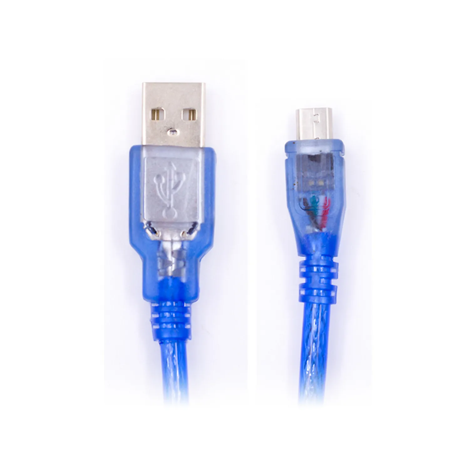 [DAR-02-F67] Cable USB vers Micro USB 0.5m Bleu