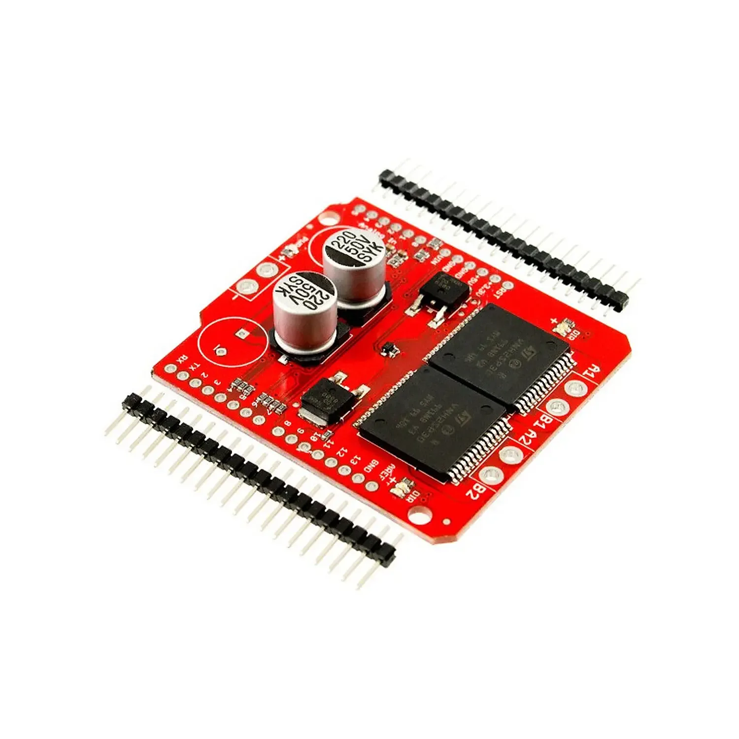 [DAR-02-A31] Carte driver moteur pas à pas R haut courant 30A VNH2SP30