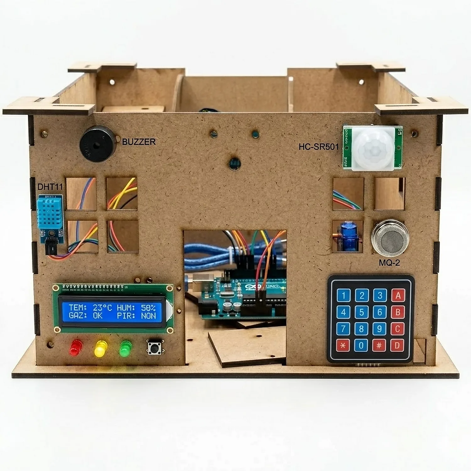 [DAR-01-K80] Kit demarrage pour maison intelligente avec Arduino