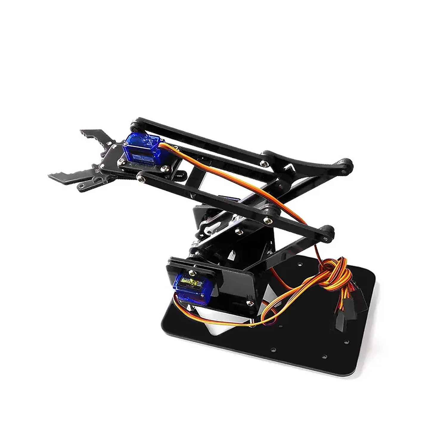 [DAR-01-K60] Kit de bras Robotique Arduino 4DOF Noir avec 4 servos SG90