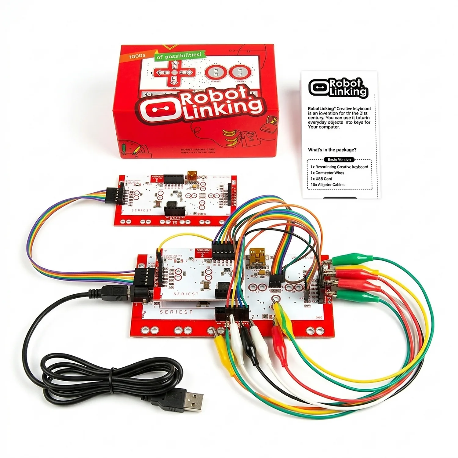 [DAR-01-K41] Kit deluxe clavier créatif éducatif makey makey