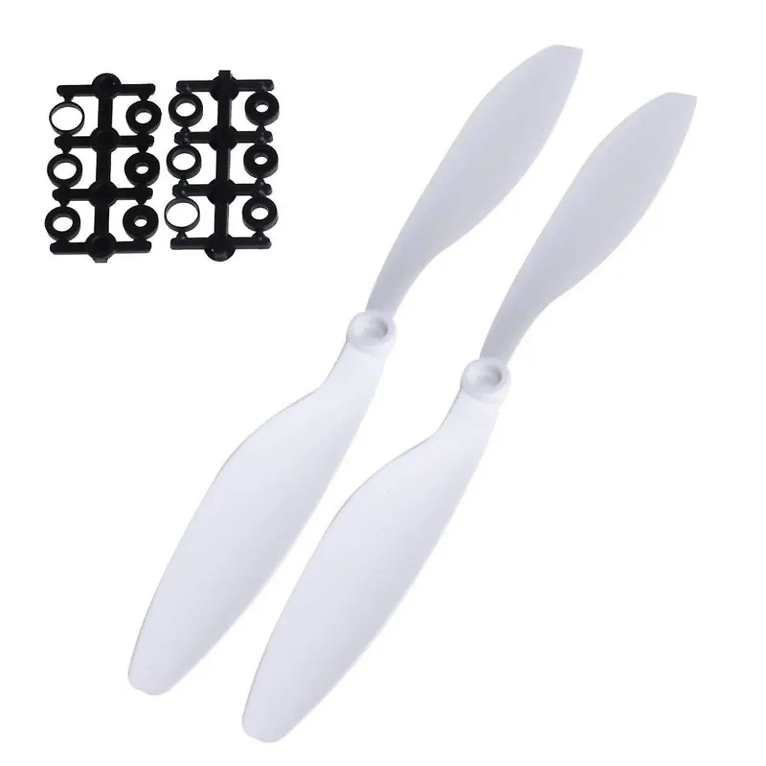 [DRO-02-A45] Hélice pour drone RC F450, 1 paire 1045 blanche