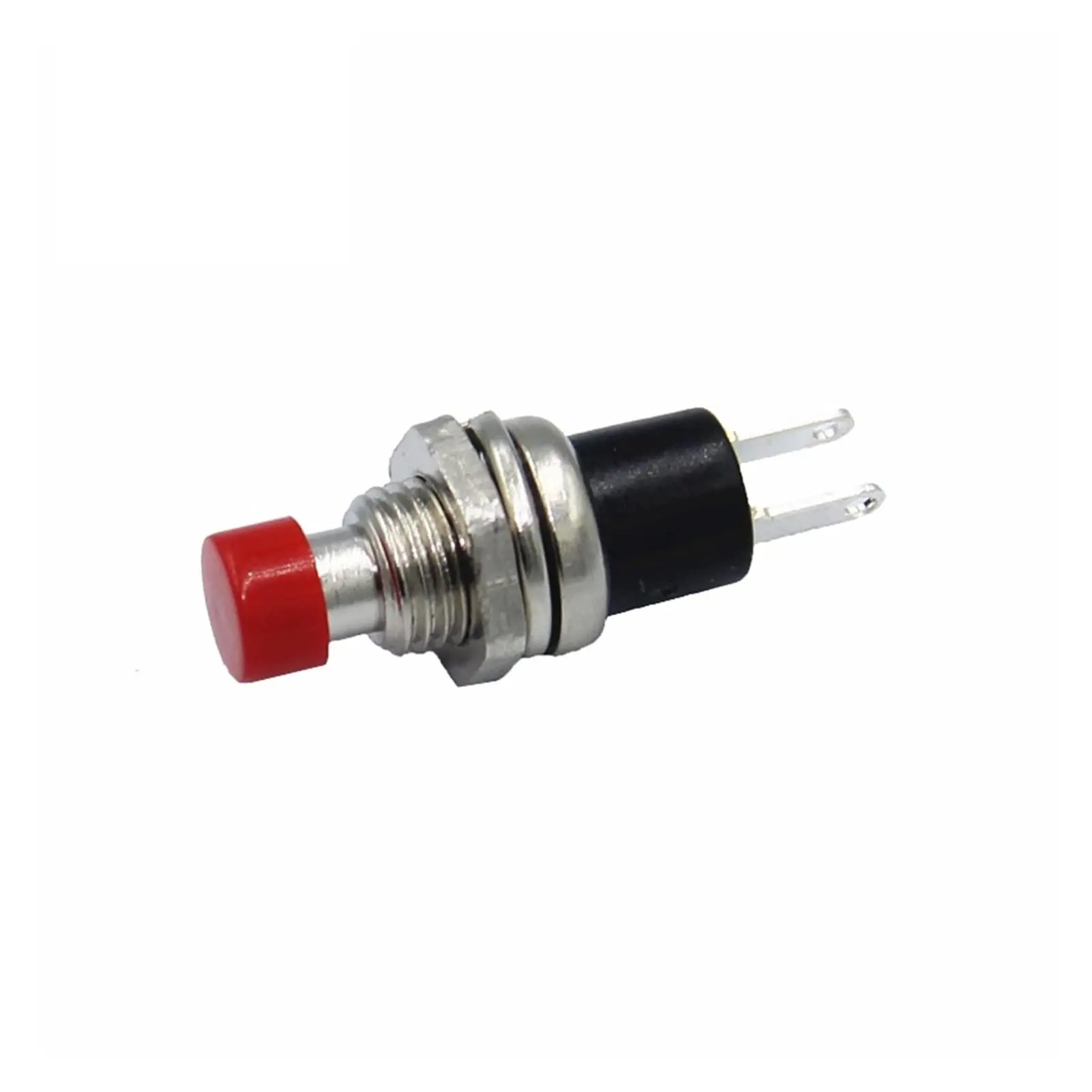 [DCD-02-C35] Bouton poussoir PBS-110 7 mm 2 PIN Press On-NO rouge 3A/125V 1A/250V