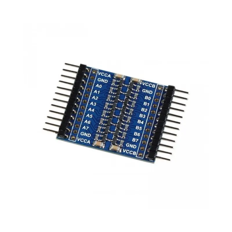 [DRS-02-A55] Module d'E/S à commutation de niveau Raspberry Pi - 8 CH 3,5V à 5V bidirectionnel  Niveau de tension: 1,8 V-6 V