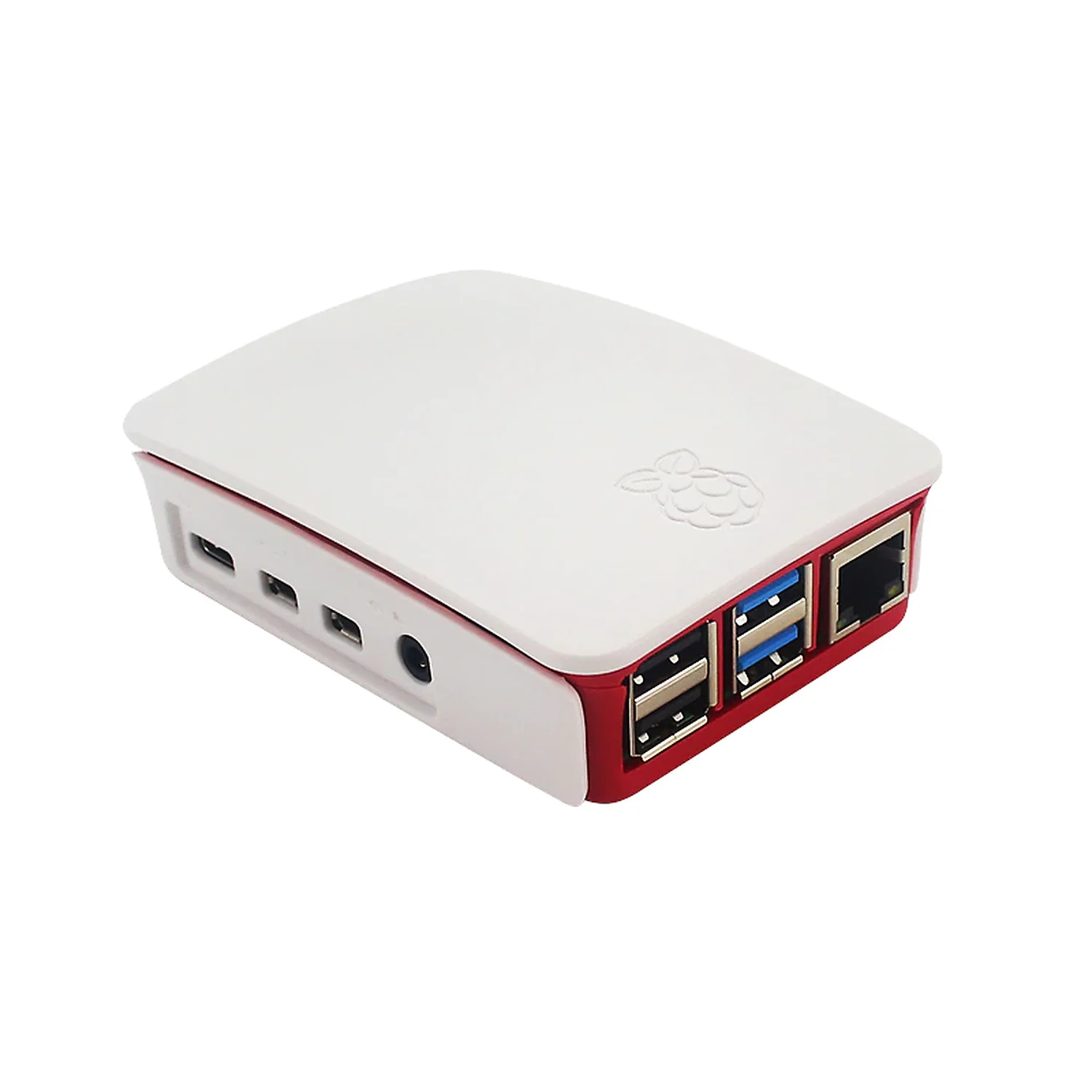 [DRS-02-A43] Boitier Rouge et blanc pour raspberry Pi4