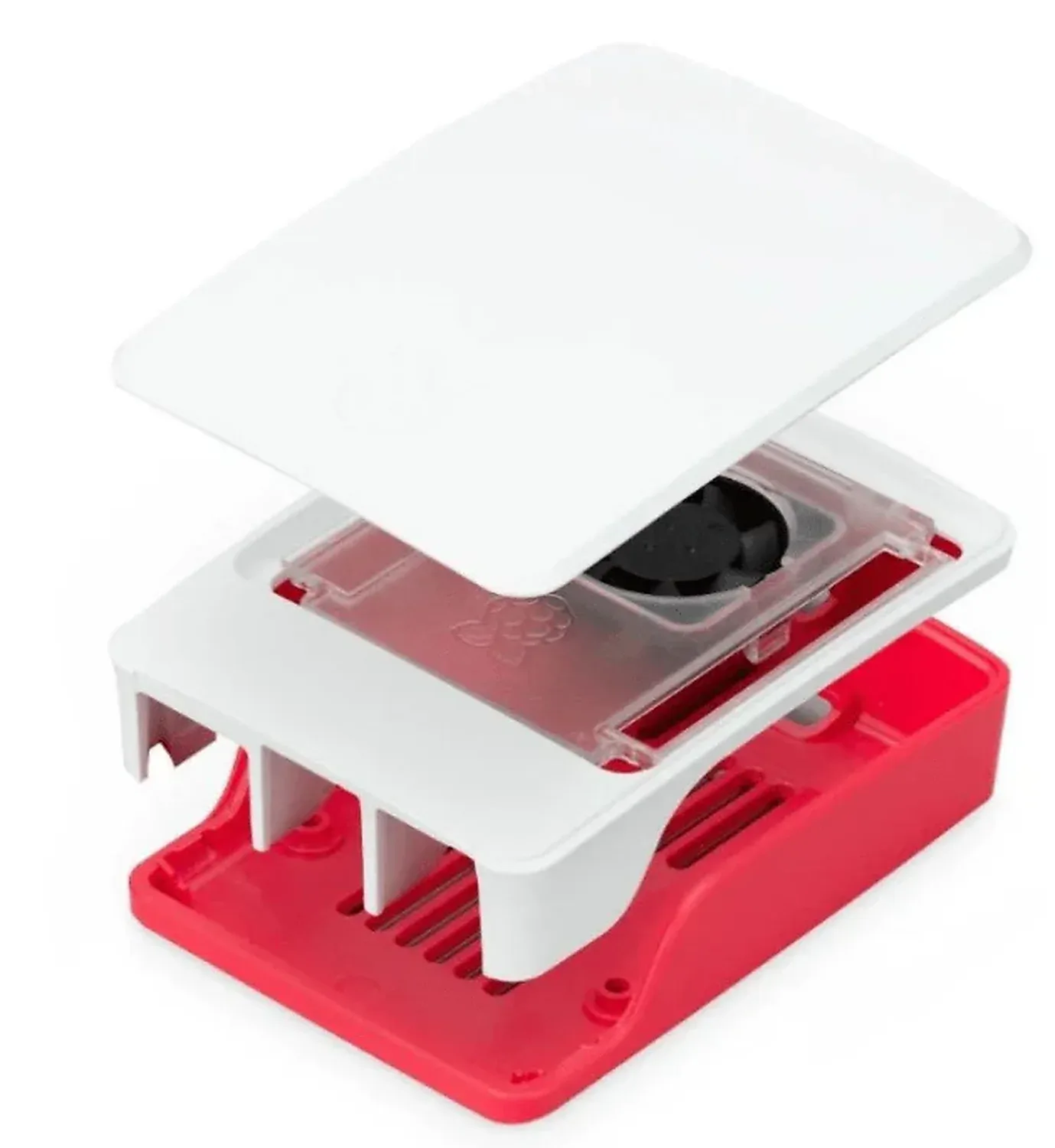 [DRS-02-A109] Boitier Rouge et Blanc pour Raspberry Pi5 Officiel original