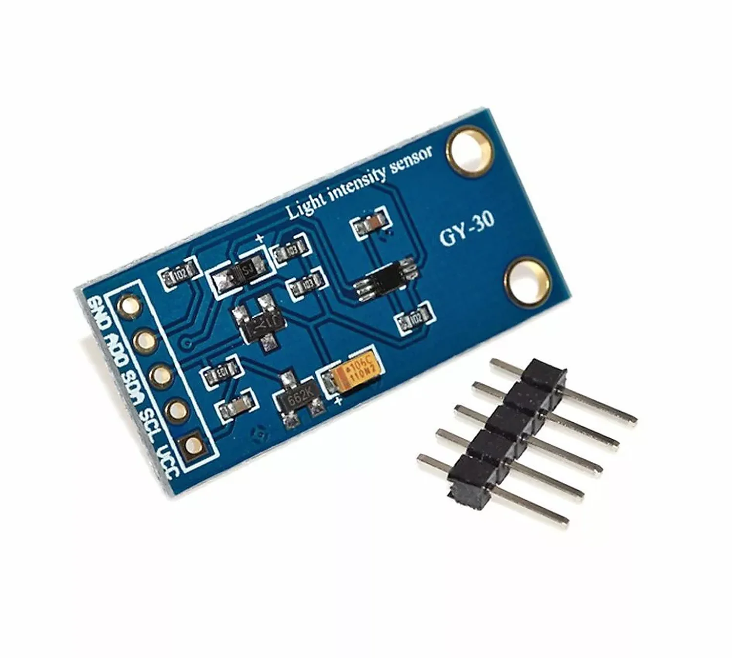 [DAR-02-V61] Module de mesure d'intensité lumineuse numérique GY-30 BH1750FVI